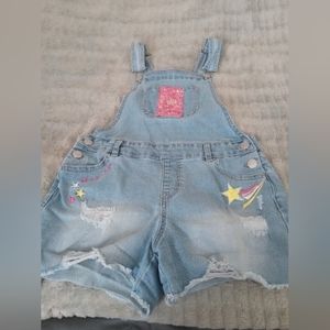GIRLS OVERALLS SIZE 7/8